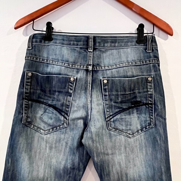 STC Jeans Staccato Straight Leg Jeans Size 28 Casual Everyday - Picture 5 of 7